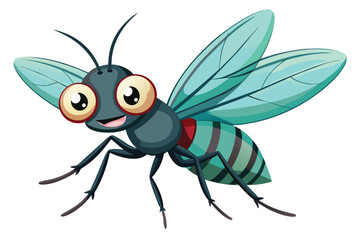 illustration of cartoon bee