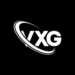 VXG logo. VXG letter. VXG letter logo design. Initials VXG logo linked with circle and uppercase monogram logo. VXG typography for technology, business and real estate brand.