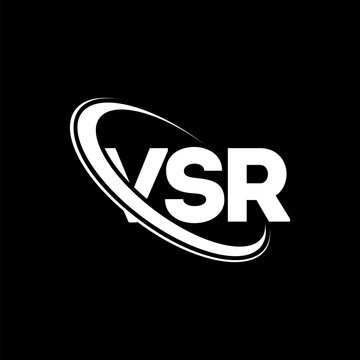VSR logo. VSR letter. VSR letter logo design. Initials VSR logo linked with circle and uppercase monogram logo. VSR typography for technology, business and real estate brand.