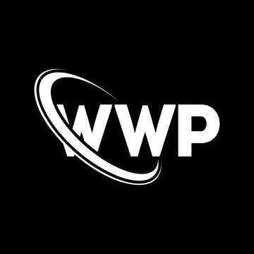 WWP logo. WWP letter. WWP letter logo design. Initials WWP logo linked with circle and uppercase monogram logo. WWP typography for technology, business and real estate brand.