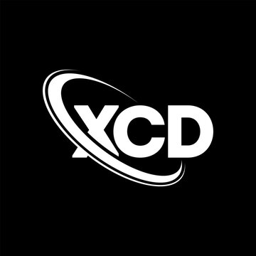 XCD logo. XCD letter. XCD letter logo design. Intitials XCD logo linked with circle and uppercase monogram logo. XCD typography for technology, business and real estate brand.