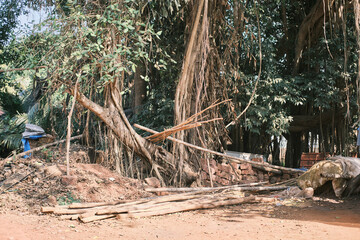 Indian city or settlement
