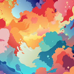 Abstract Watercolor Backgrounds	

