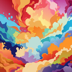 Abstract Watercolor Backgrounds	