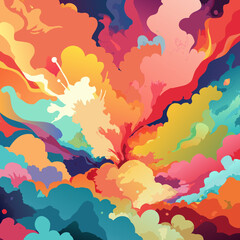 Abstract Watercolor Backgrounds	