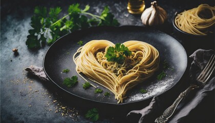 Spaghetti - Espaguete - obrazy, fototapety, plakaty