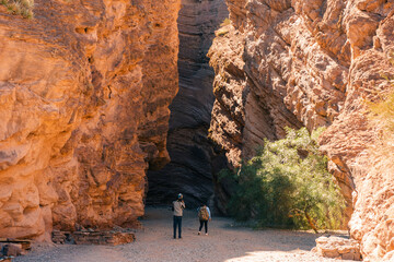 Natural amphitheater in the Quebrada de las Conchas, Cafayate, Argentina