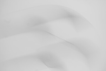 Flowing Lines on a White Background