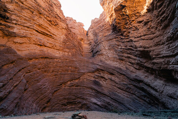 Natural amphitheater in the Quebrada de las Conchas, Cafayate, Argentina