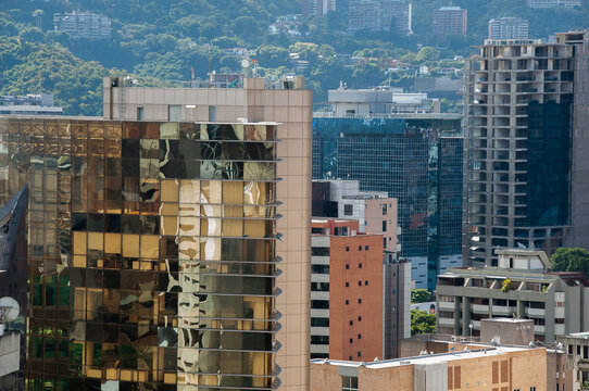 Buildings in El Rosal, Caracas Venezuela