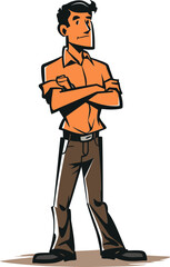 The Elemental Voyager: Vector Journey through Elemental Realms