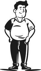 The Mystical Voyager: Vector Journey through Esoteric Realms