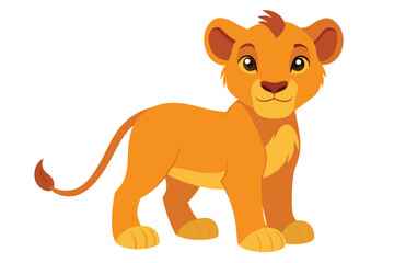 Fototapeta premium illustration of a lion