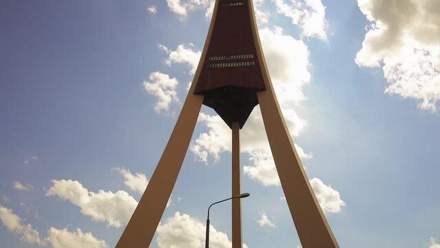 Riga Radio and TV Tower in Latvia