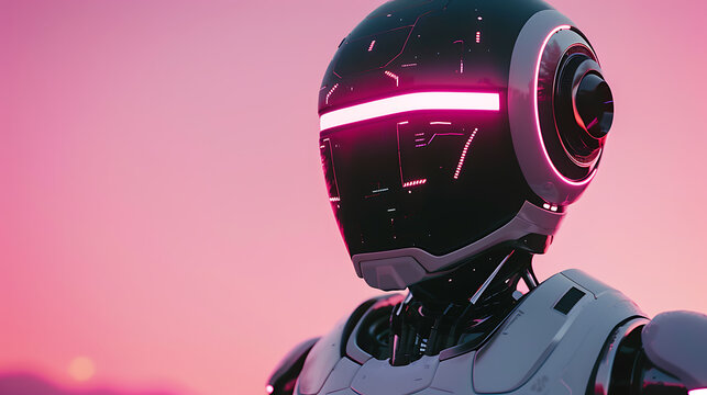 pink robot