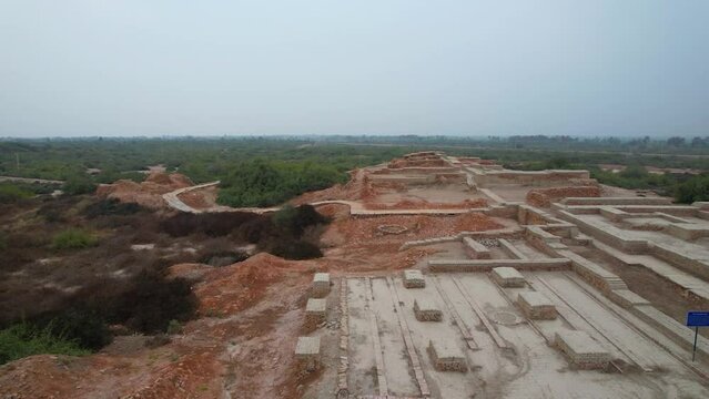 Majestic Ruins of Mohenjo Daro: Indus Valley Civilization Archaeological Site