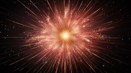 Fototapeta premium fireworks in the night