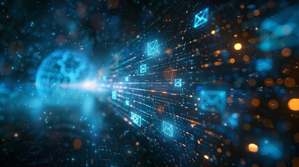 Fototapeta premium technology stock imagery concept