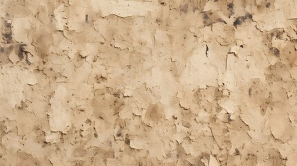 Aged Beige Textured Wall with Cracked Paint: Vintage Background