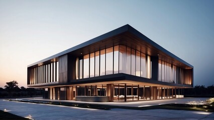 Obraz premium Modern Exterior Building Design Ideas
