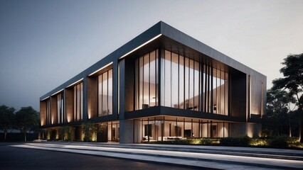 Fototapeta premium Modern Exterior Building Design Ideas