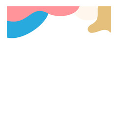 Abstract Wavy Border Vector 