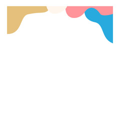 Abstract Wavy Border Vector 