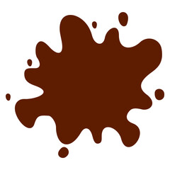 Chocolate Splash Vector Illustration