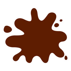 Chocolate Splash Vector Illustration