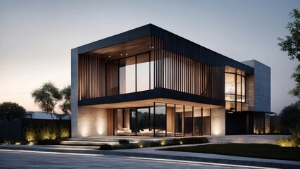 Fototapeta premium Modern Exterior Building Design Ideas