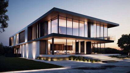 Fototapeta premium Modern Exterior Building Design Ideas