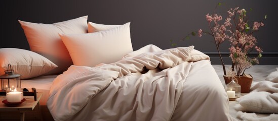 Soft bed linen package for online retail