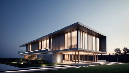 Fototapeta premium Modern Exterior Building Design Ideas