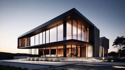 Obraz premium Modern Exterior Building Design Ideas