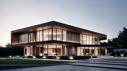 Fototapeta premium Modern Exterior Building Design Ideas
