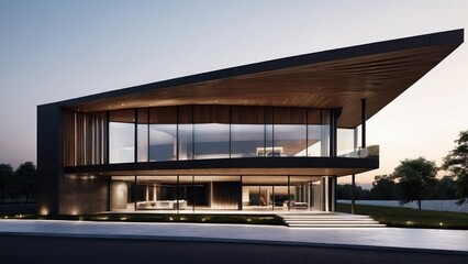 Fototapeta premium Modern Exterior Building Design Ideas