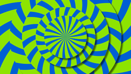 Geometric Neon Abstract Animated Background