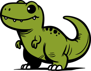 Obraz premium Cute T-Rex Dinosaur