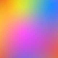 Rainbow gradient abstract background 
