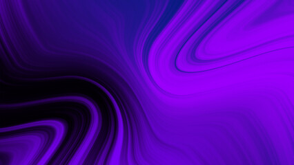 Abstract Background Of Purple Neon Glowing Light Shapes