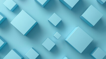 Obraz premium modern blue square background, geometric square shape background and wallpapers, modern and trendy square background