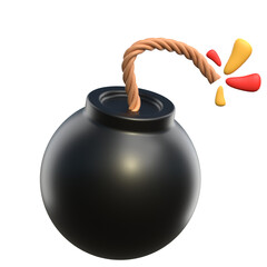 bomb 3d icon