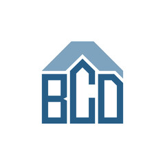 BCD House modern logo designs