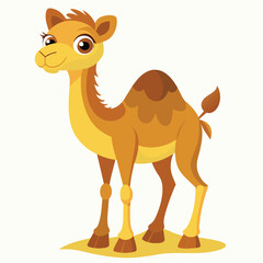 cartoon camel vector