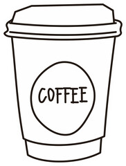 illustration of a cup of coffee