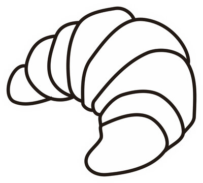 Croissant bakery for design 