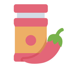 Chili Flake Bottle icon
