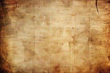 Vintage paper texture with film grain Dust Scratches And a vignette border Ideal for overlay effects or design backdrops
