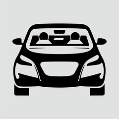 Car silhouette vector illustration
