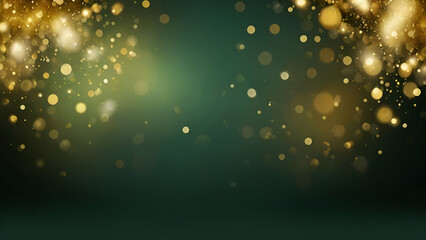 christmas background with bokeh